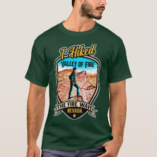 Camiseta Caminé por la ola de incendios en el Valle de Fire