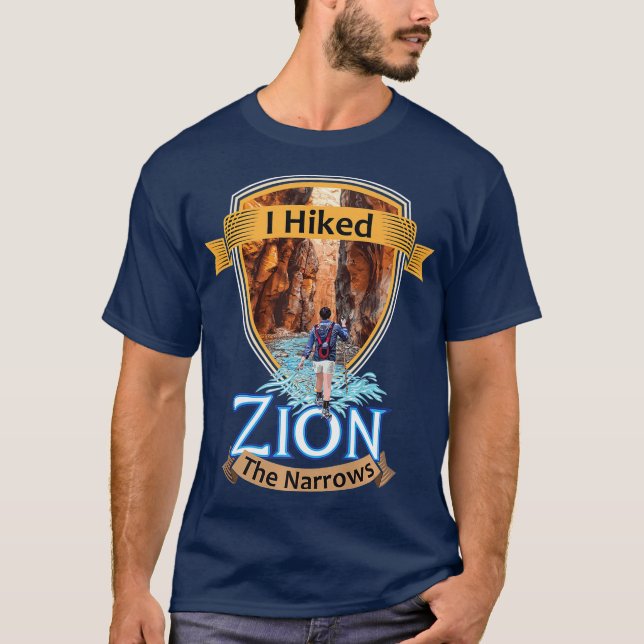 Camiseta Caminé Por Zion, La Aventura Del Río Utah (Anverso)