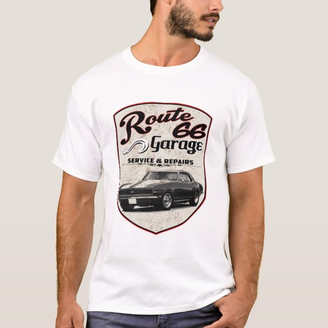 Camiseta Camino 66 Garaje Camaro (Anverso)
