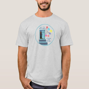 Camiseta Camino a la paz: Dejen a los medios sociales en la