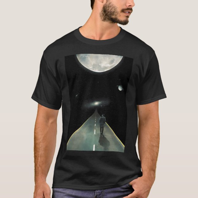 Camiseta Camino a lo Desconocido (Anverso)
