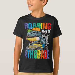 Camiseta Camino a los niños de los Monstruos de 4º Grado