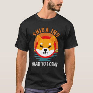 Camiseta Camino A Un Centavo, Shiba Inu Shib Coin Men Crypt