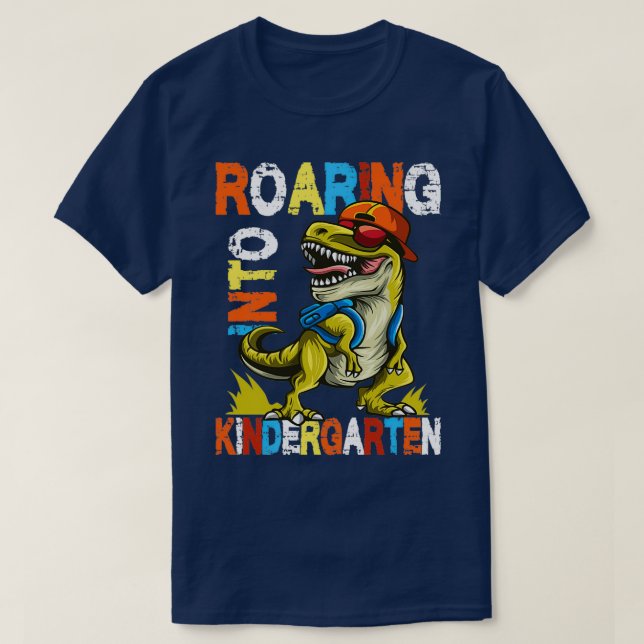 Camiseta Camino al jardín de infancia (Diseño del anverso)