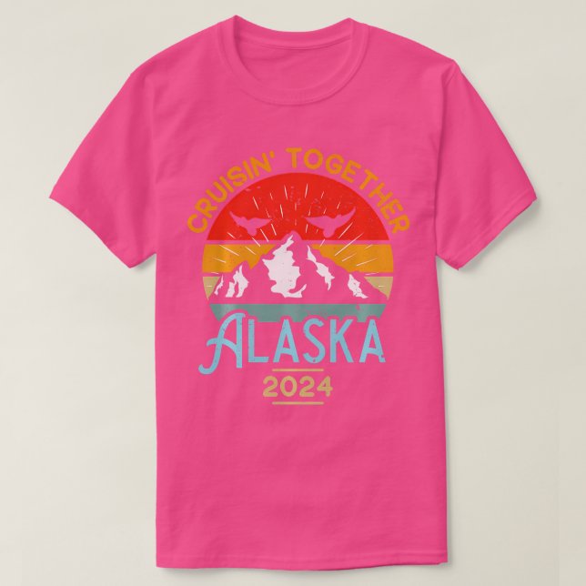 Camiseta Camino Alaska 20 De Los Amigos De La Familia Y Del (Diseño del anverso)