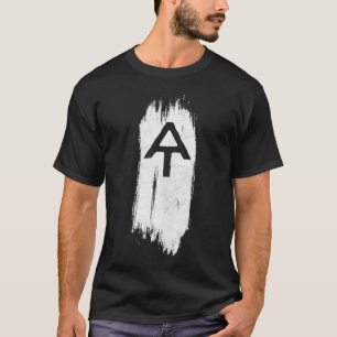Camiseta Camino Appalache blanco en excursión Minimalista