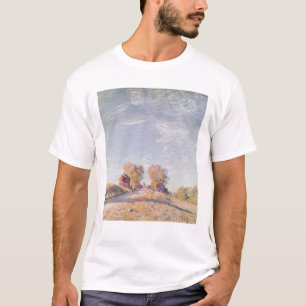 Camiseta Camino ascendente de Alfred Sisley el en sol