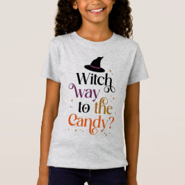Camiseta Camino Bruto A La Candy Halloween Shirt