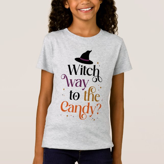 Camiseta Camino Bruto A La Candy Halloween Shirt (Anverso)