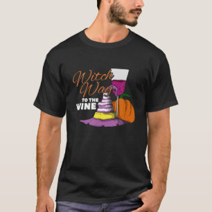 Camiseta Camino Bruto Al Vino, Me Sopla La Graciosa Perra.