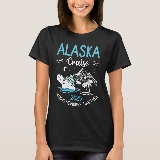 Camiseta Camino de Alaska 2025 Familiares amigos (Anverso)