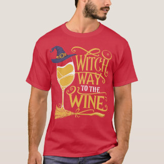 Camiseta Camino de bruja a la Wine TShirt