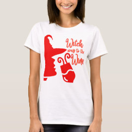 Camiseta Camino de bruja al vino
