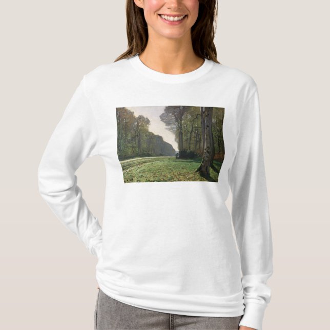 Camiseta Camino de Claude Monet el | a Bas-Breau, (Anverso)