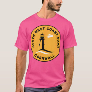 Camiseta Camino de Cornwall del Suroeste termina Thruhiker