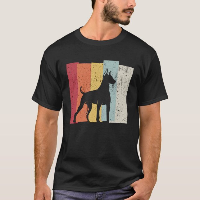 Camiseta Camino de Doberman (Anverso)