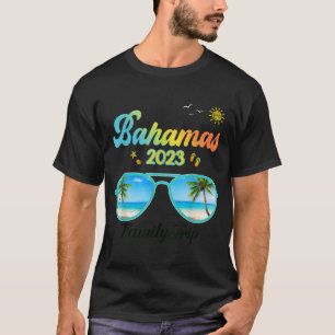 Camiseta Camino de familia de Bahamas para crucero de vacac