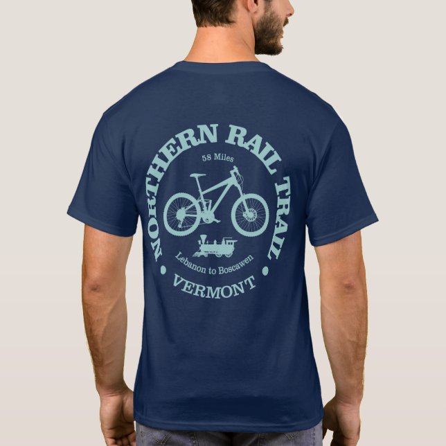 Camiseta Camino de Ferrocarril del Norte (ciclismo) (Reverso)