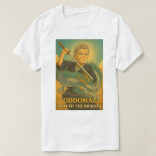 CAMISETA CAMINO DE GODDOMAZA DEL DRAGÓN CON UN HUMOR