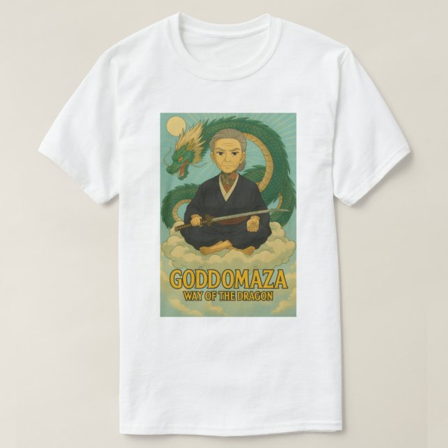 CAMISETA CAMINO DE GODDOMAZA DEL DRAGON MEDITATION 3 (Diseño del anverso)