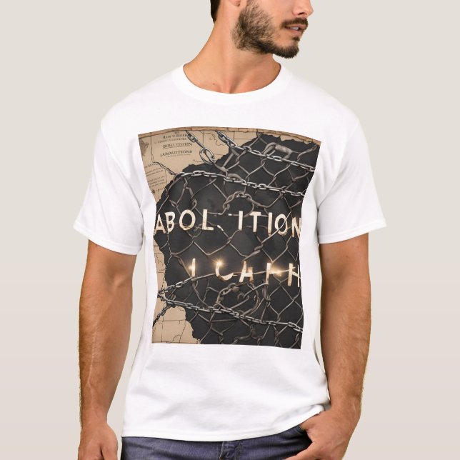 Camiseta "Camino de la abolición" - Rompe las cade (Anverso)