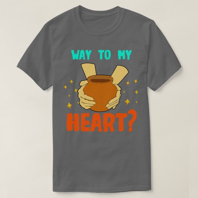 Camiseta Camino De La Cerámica A Mi Corazón (Diseño del anverso)