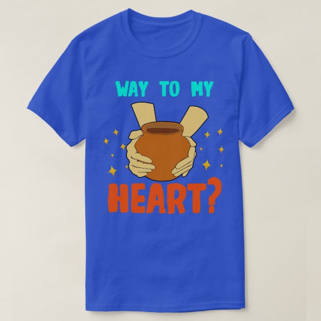 Camiseta Camino De La Cerámica A Mi Corazón (Diseño del anverso)