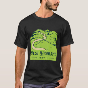 Camiseta Camino de la costa suroeste de Escocia, vía Highla