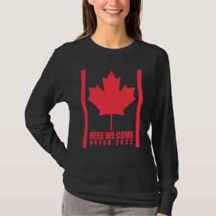 Camiseta Camino De La Selección Nacional De Fútbol Canadien