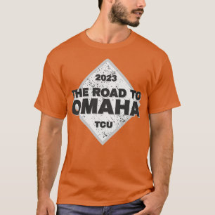 Camiseta Camino De La TCU Al Béisbol Universitario Omaha 20
