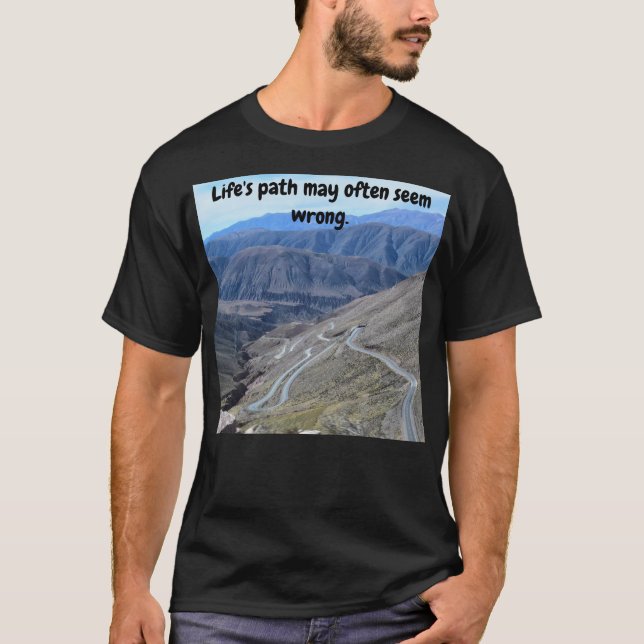 Camiseta Camino de la vida (Anverso)
