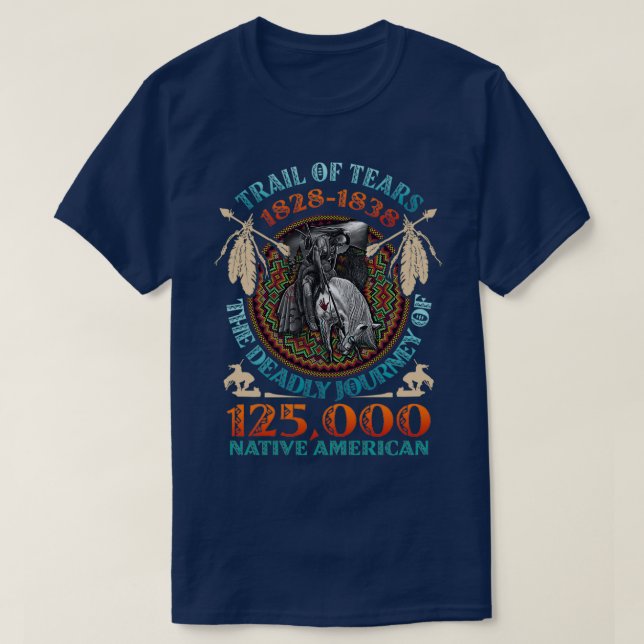 Camiseta Camino de lágrimas 1828 1838 (Diseño del anverso)
