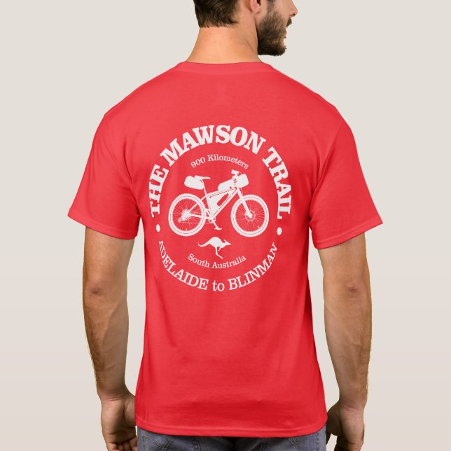 Camiseta Camino de Mawson (ciclismo) (Reverso)