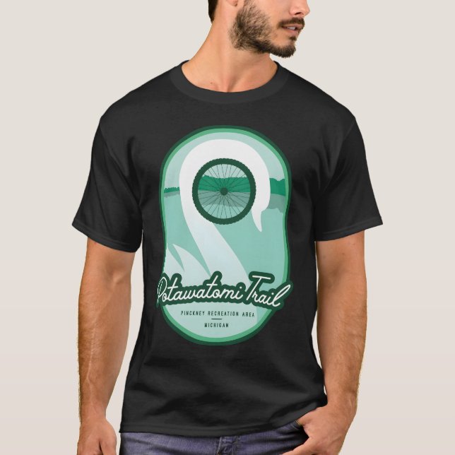 Camiseta Camino de Potawatomi - Área Recreativa de Pinckney (Anverso)
