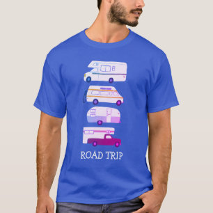 Camiseta CAMINO DE RUTA Campervan vanlife RV Trailer PERSON