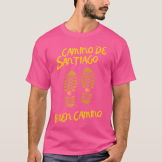 Camiseta Camino De Santiago Buen Camino Boots Senderismo So