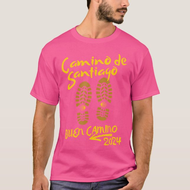Camiseta Camino De Santiago Buen Camino Keepsake 2024 (Anverso)