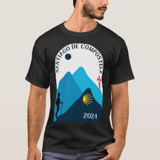 Camiseta Camino de Santiago de Compostela 2024 Mujer Camina