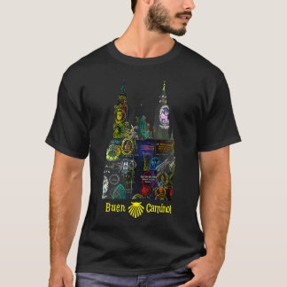 Camiseta Camino De Santiago De Compostela Camino De Peregri