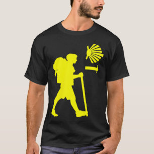 Camiseta Camino De Santiago De Compostela España Peregrino