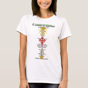 Camiseta Camino de Santiago El camino de san James 0312