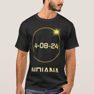Camiseta Camino de Totalidad 2024 Bolsillo de eclipse total