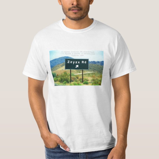 Camiseta Camino de Zzyzx (Anverso)
