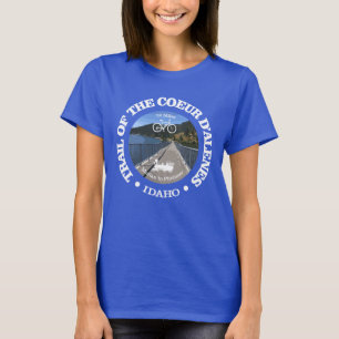 Camiseta Camino del Coeur d'Alene (ciclismo c)