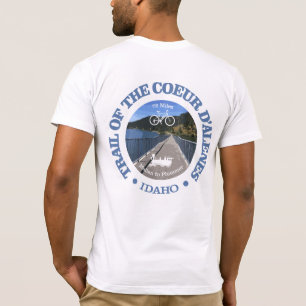 Camiseta Camino del Coeur d'Alene (ciclismo c)