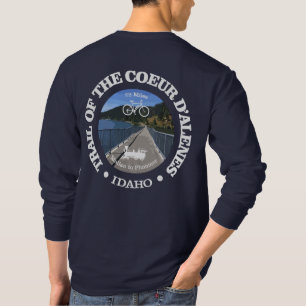 Camiseta Camino del Coeur d'Alene (ciclismo c)