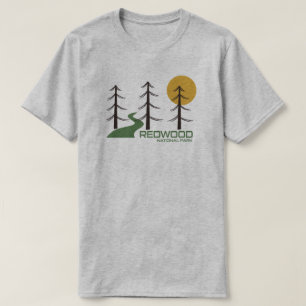 Camiseta Camino del Parque Nacional de Redwood
