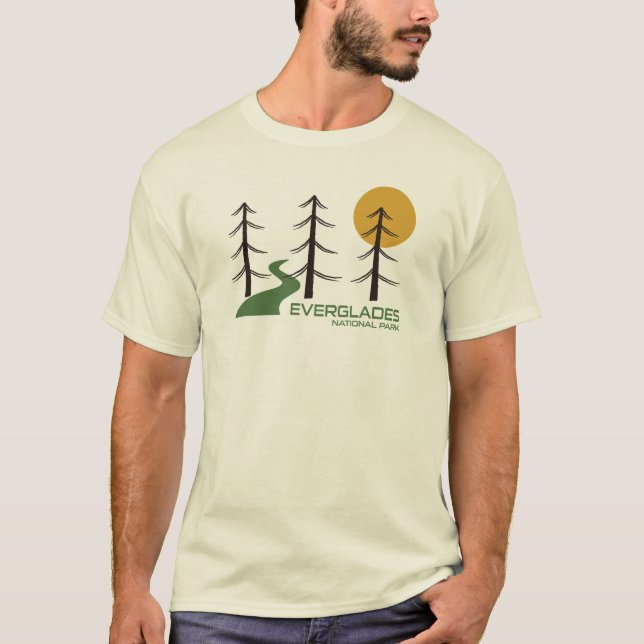 Camiseta Camino del Parque Nacional Everglades (Anverso)