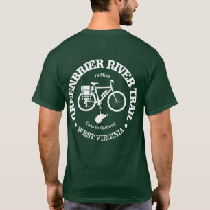 Camiseta Camino del río Greenbrier (ciclismo)