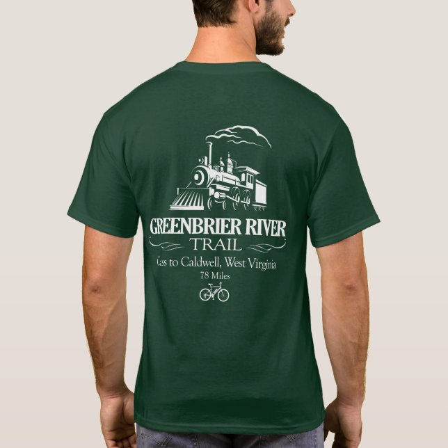 Camiseta Camino del río Greenbrier (RT) (Reverso)